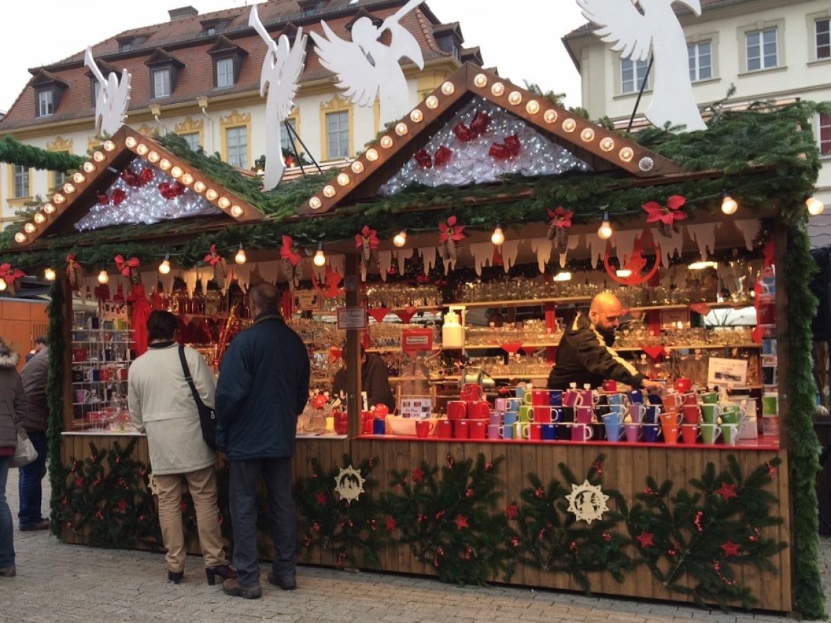 Weihnachtsmarkt Würzburg Bilder: Zeichnen für Groß und Klein!